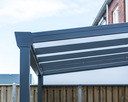 Giallo Aluminium-Terrassenüberdachung – Maximale Freiheit ohne störende Pfosten