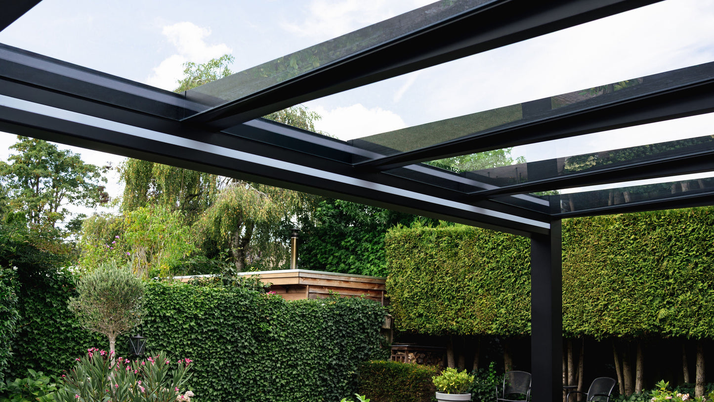 Trebbiano Aluminium-Terrassenüberdachung – Die Premium-Veranda mit kubischer Architektur